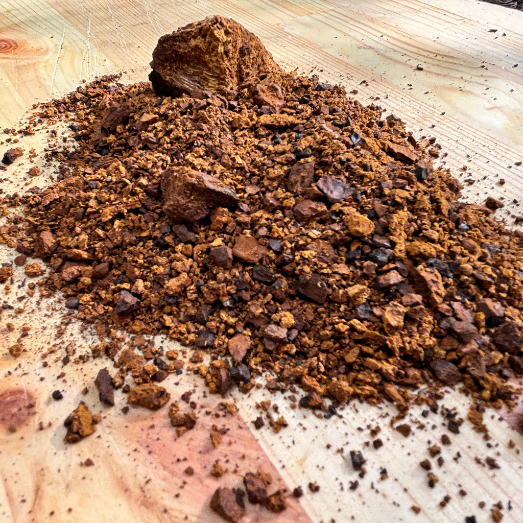 Gedroogde Chaga Fijn