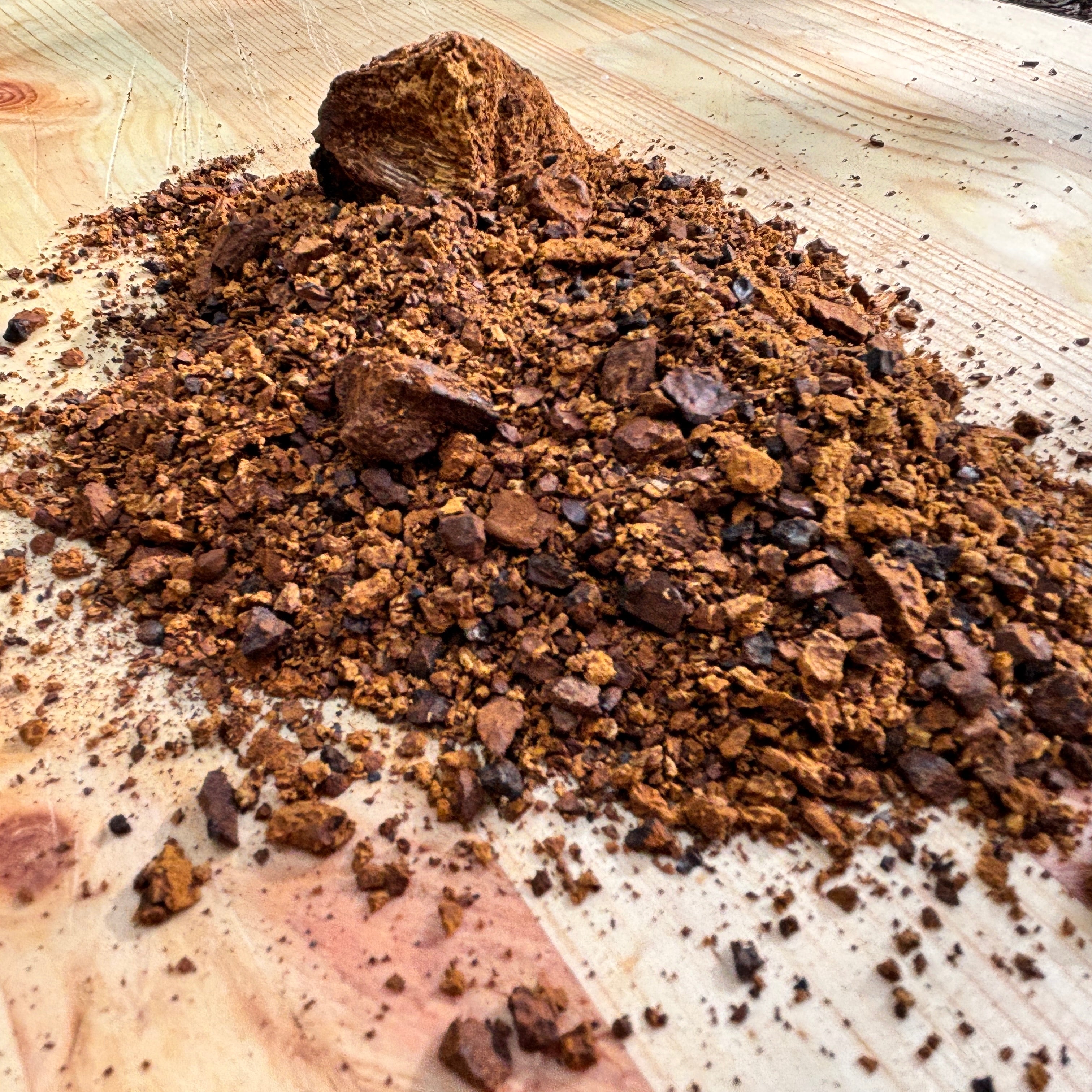Gedroogde Chaga Fijn